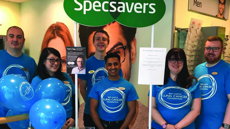 Corporate Partnership | Specsavers - Roy Castle Lung Cancer Foundation